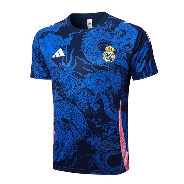 Camiseta Entrenamiento Real Madrid 2024-25 Azul 2